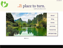 Tablet Screenshot of aplace2turn.com